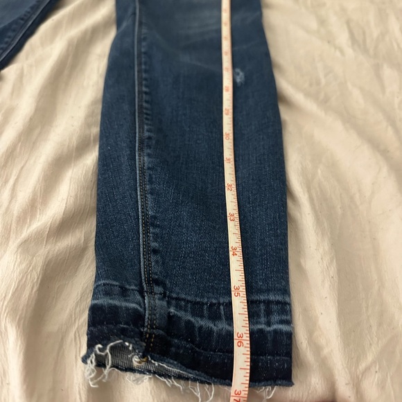 Spanx Dark Denim Skinny Women's Blue Jeans Size Small - Picture 5 of 11